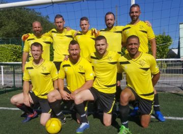 LE SAMEDI 29 JUIN 2019 - Les SP d'Epernay organisent leur 22ème challenge de foot, en mémoire de leurs deux collègues, Bruno et Eric décédé en service en 1996 deux équipe des pompiers de Reims y participent.